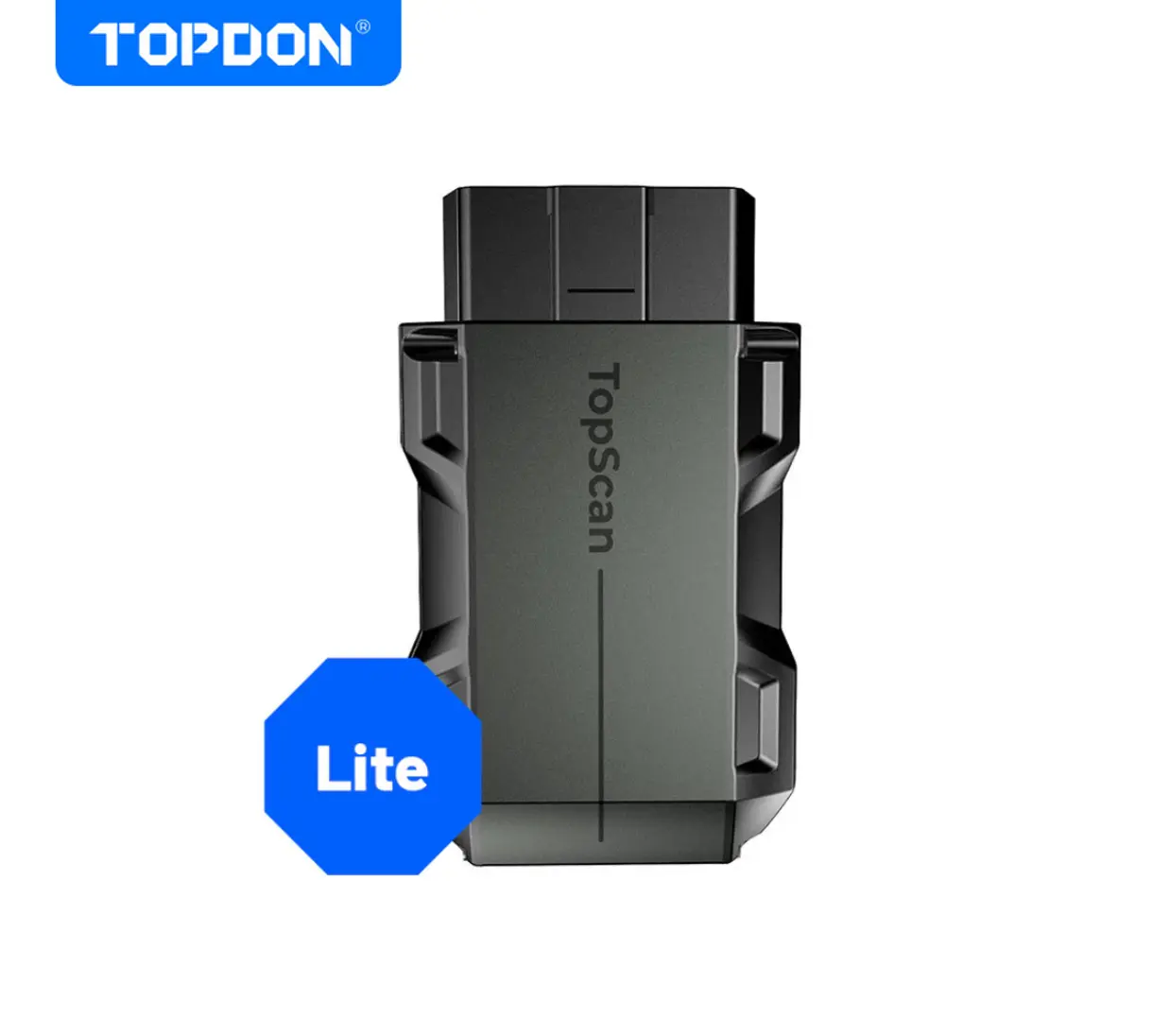 TOPDON TopScan Lite Bluetooth Bi-Directional OBD2 Scanner – Automotive Diagnostic Tool, Vehicle Diagnostic Tool for iOS & Android 8+, Check Engine Code Reader, Hot Resets, Repair Guides, Performance Test, 1-Year Free Updates, Car Diagnostic Tool
