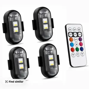 GB Led Aircraft Strobe Light Remote Wireless Moto