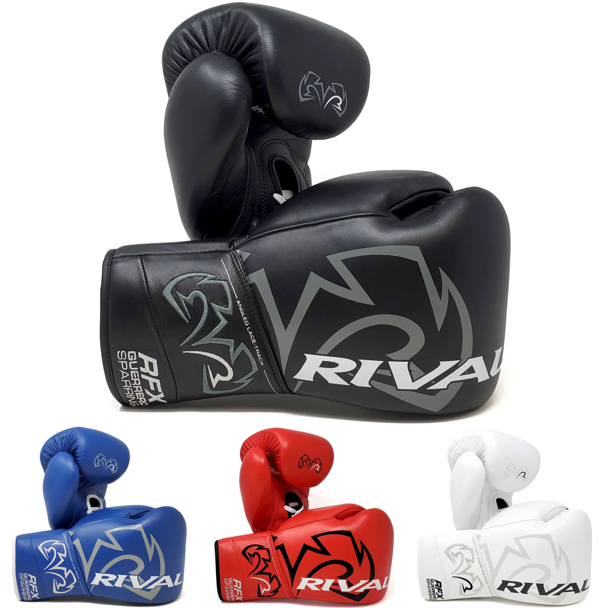 Rival Boxing RFX-Guerrero SF-H Lace-Up Sparring Boxing Gloves with 15° Lace Track