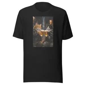Cats With Beers Tshirt
