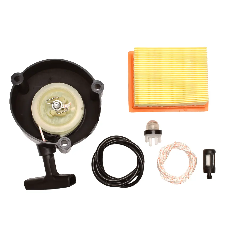 CULMKARI Recoil Rewind Starter Kit with Fuel Filter, Primer Bulb, Oil Pipe & 3.5mm Component for Stihl BR430 BR450 Backpack Blowers, Replacement for Part Nos. 4244-190-0308, 42441900308, 4244 190 0308 (Automotive Engine & Transmission Repair Tool), Mainte