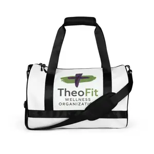 All-over print gym bag