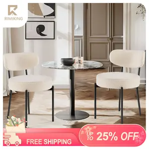 RIMIKING Dining Chairs(Package of 2),Comfortable Plush Seating,Ergonomic Design,Sturdy Construction,Modern Aesthetic,Dimensions,  6209