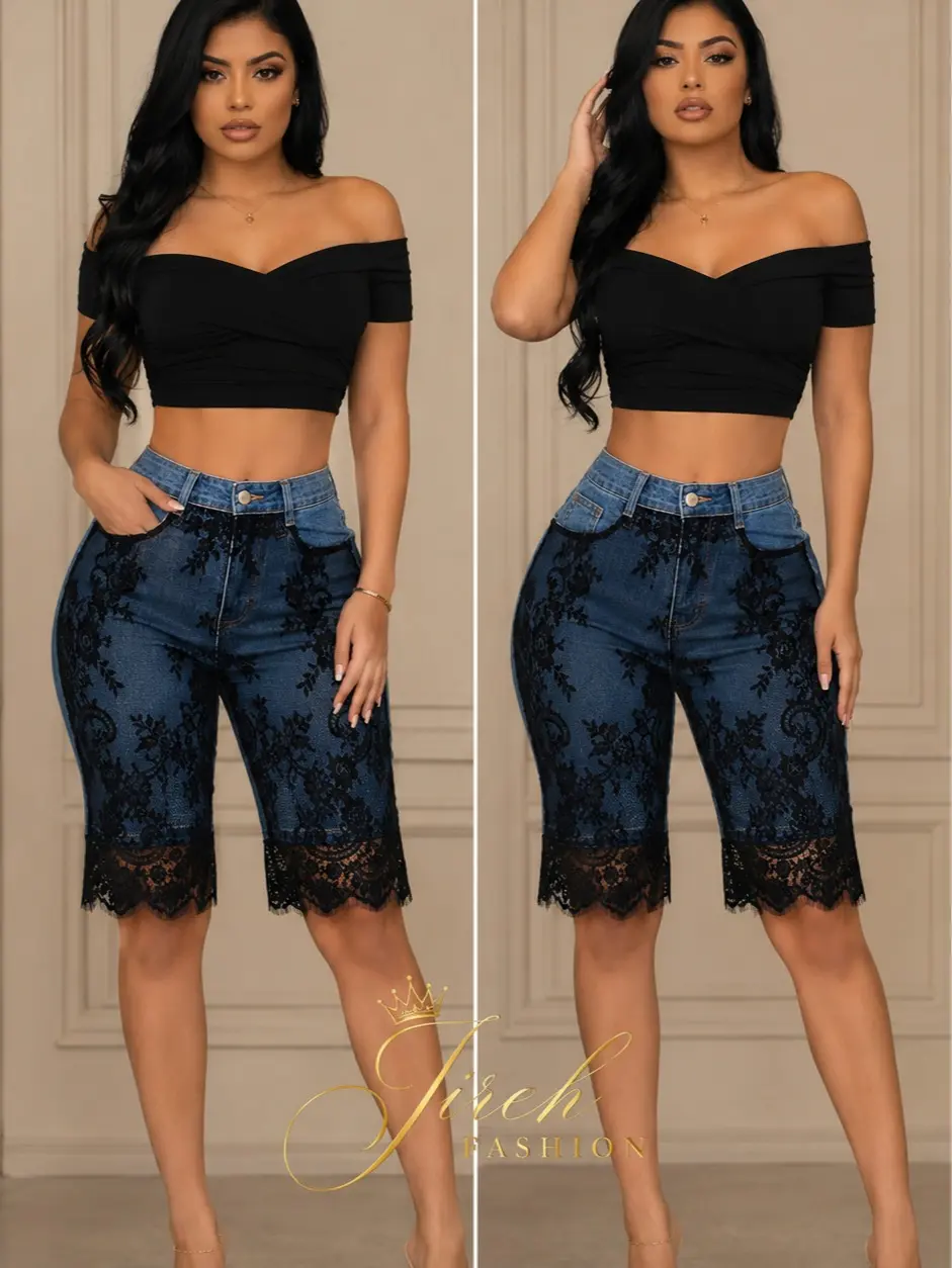 Steph Lace Short Bermuda