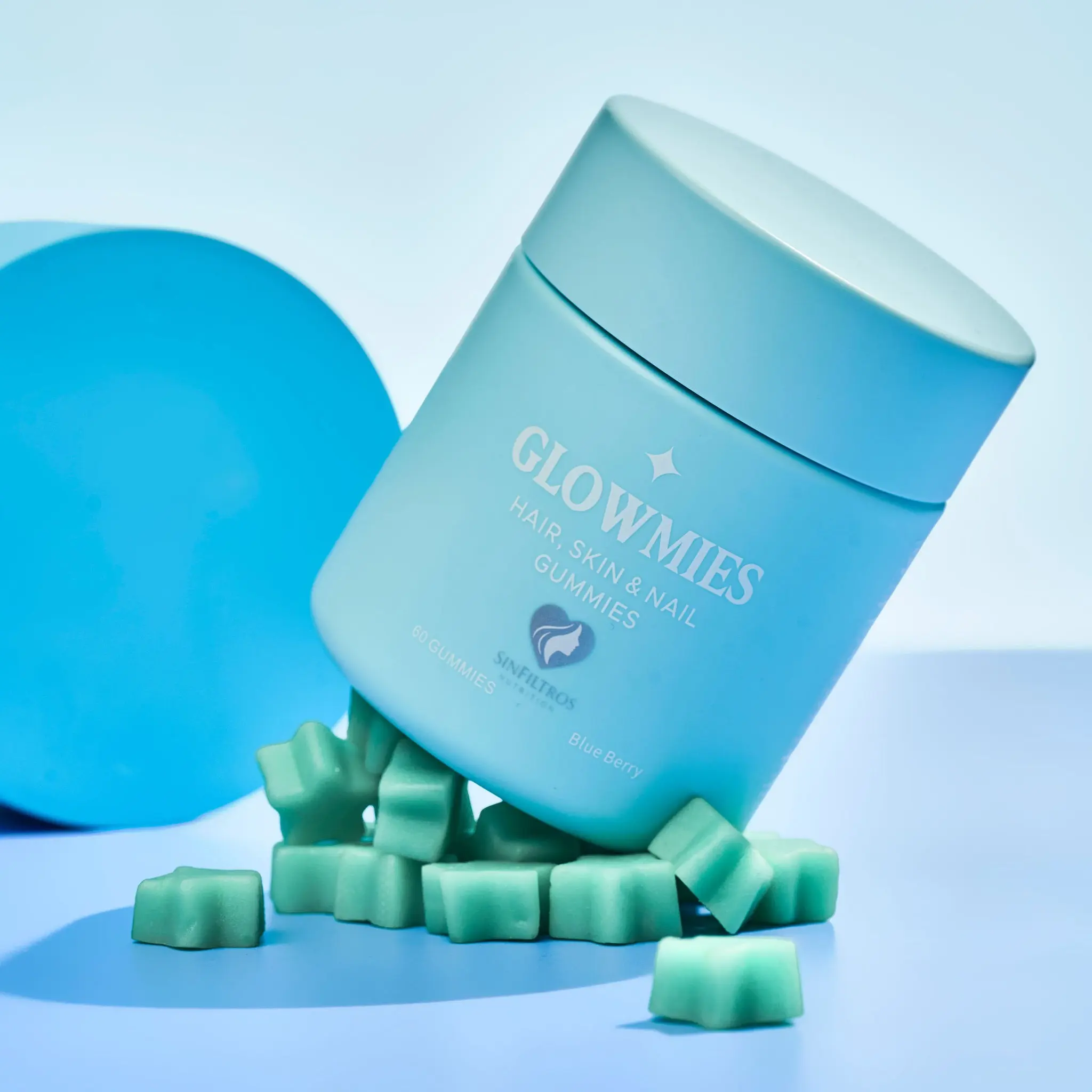 GLOWMIES Dietary Hair Boost Gummies - Collagen Boost, Minerals, Nail Growth Journey & Supplement Stack Support for Hair & Nail Care Beauty Nutrition