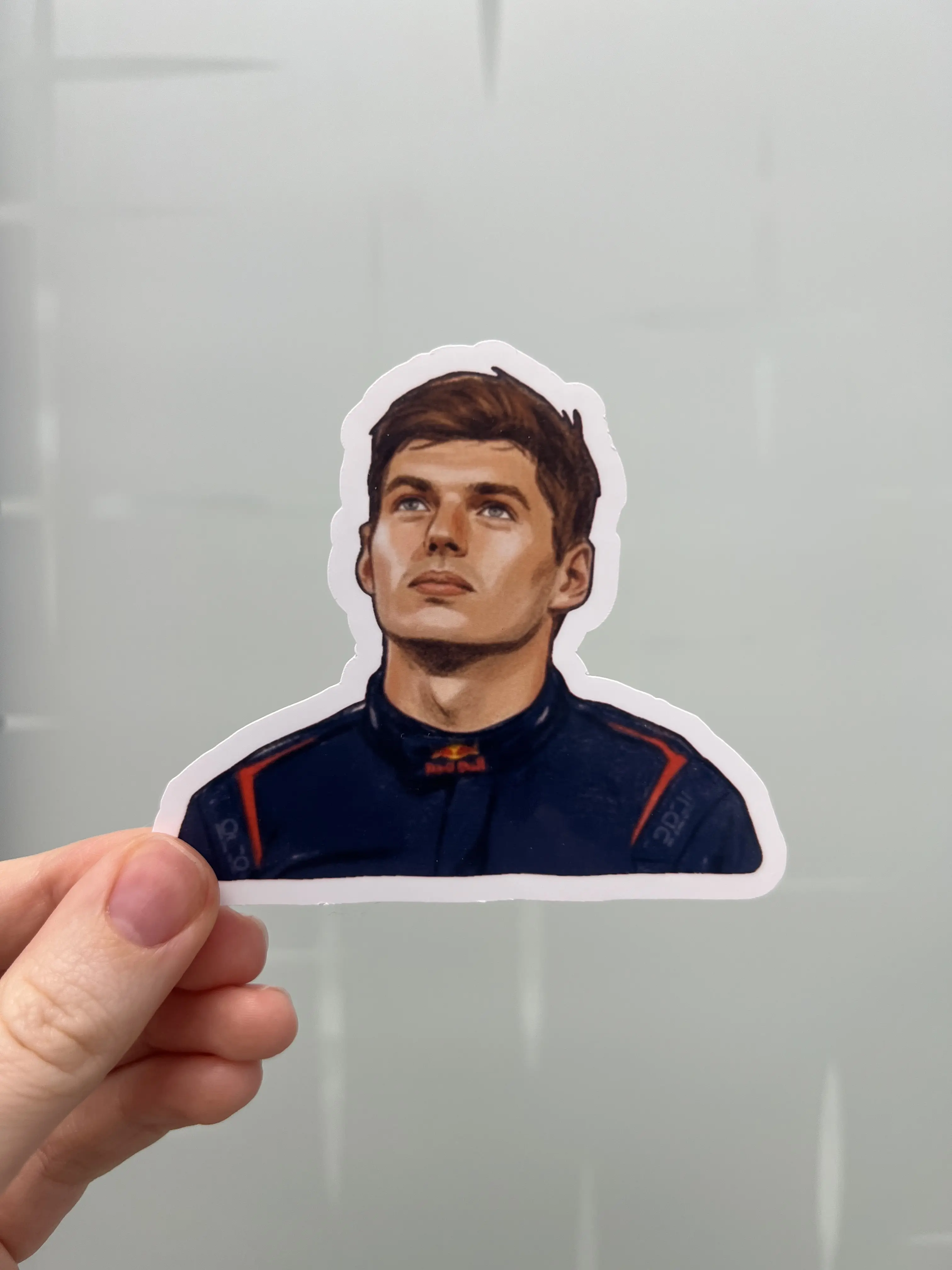 Driver Sticker Laminated