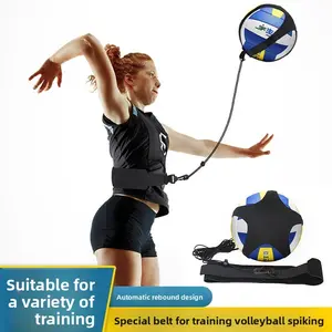 Volleyball Trainer Children Adult Volleyball Smash Volleyball with Auxiliary Adjustable Practice Passing Arm Swing