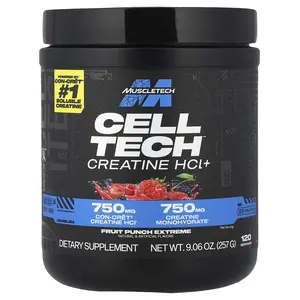 MuscleTech Cell-Tech™ Creactor®, Fruit Punch Extreme, 9.65 oz (274 g) MuscleTech Cell-Tech™ Creactor®, Fruit Punch Extreme, 9.65 oz (274 g)