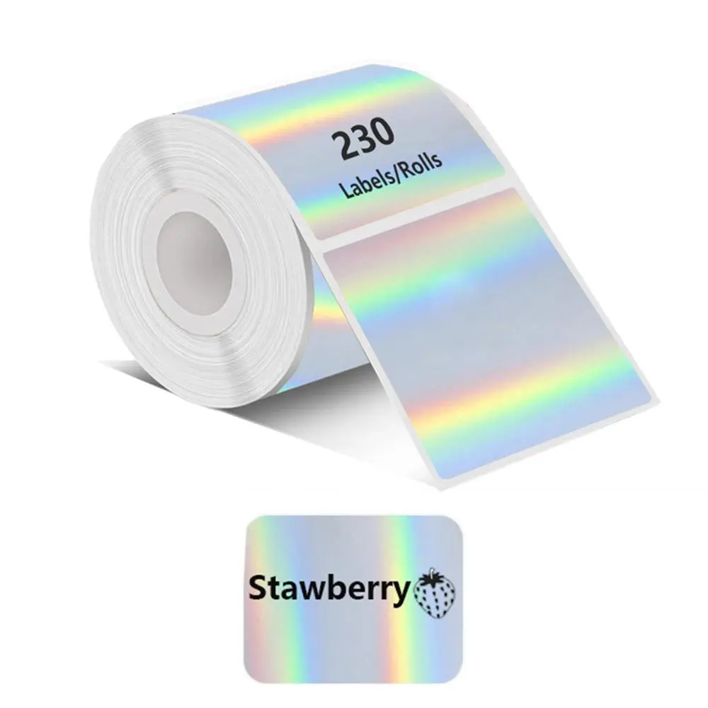 Thermal Label Paper, 1 Roll Waterproof & Oil-proof Label Sticker, Self Adhesive Label Sticker for  Label Printer, Thermal Shipping Label, Thermal Printing Labels, Thermal Stickers, Labels For Printers