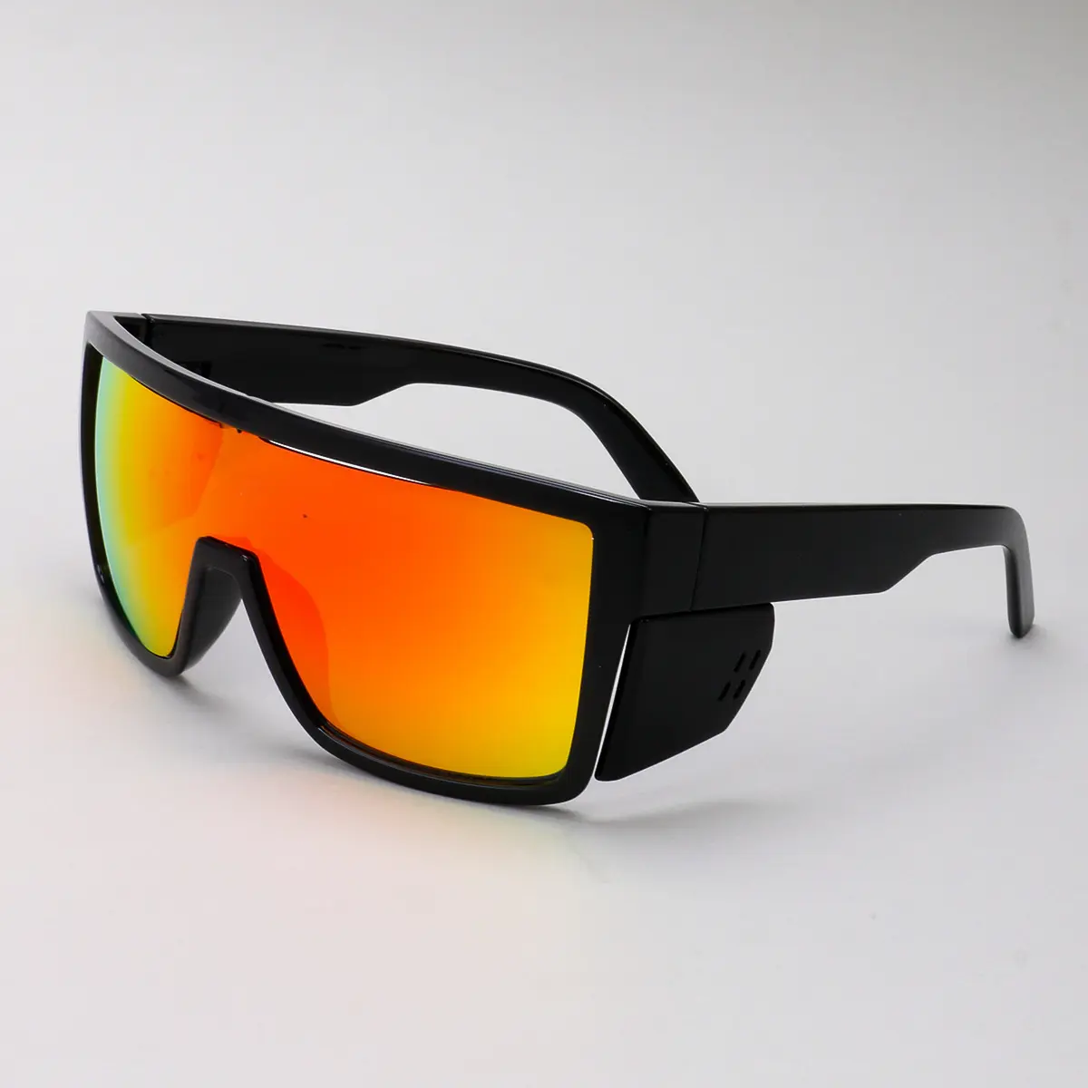 BOMBER Buzz Bomb Z87+ Rated Safety Frame Sunglasses - Plastic Frames, Mirrored Lenses, Removable Shields, Sun Protection, Women's Rose Colored Bluelight Blocking Eyewear for On and Off the Job, 2025 Colorful Design
