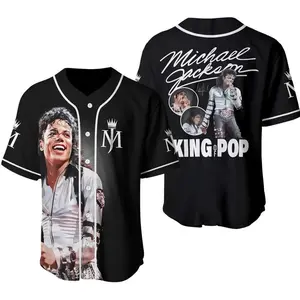 Michael Jackson Baseball Jersey For Fans