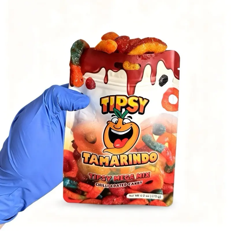 Tipsy Mega Mix Candies, Mixed Fruit Snack with Sweet and Tangy Flavors