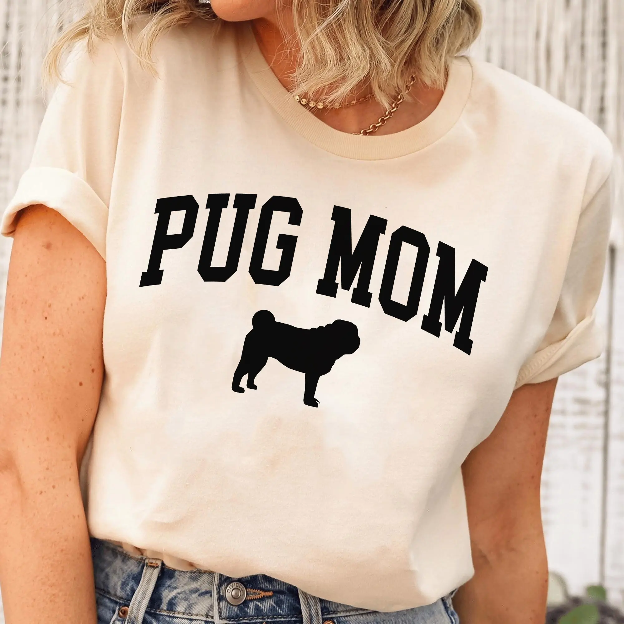 Pug Shirt, Pug Sweatshirt, Pug Mom Crewneck, Pug Mama Gift, Dog Lover Gift, Funny Pug Shirt, Pug Owner Pullover, Cute Pug Apparel