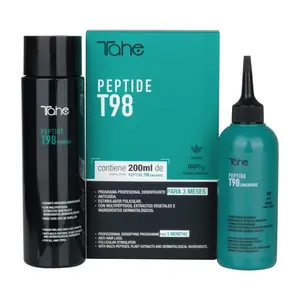 Tahe Peptide T98 Pack Anti-Hair Loss Program: Concentrated Treatment 200 ml + Anti-Hair Loss Shampoo 300 ml