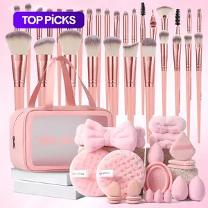 Professional Makeup Tools for Women, 52pcs Makeup Brush & Sponge & Storage Bag & Makeup Brush Cleaning Tool Set,Professional Makeup Tools for Women, 52pcs Makeup Brush & Sponge & Storage Bag & Makeup Brush Cleaning Tool Set,Christmas Gifts For GF