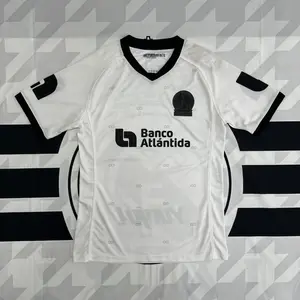 2425 Honduras Olimpia FC Third Away White Short Sleeve Top Soccer Jerseys Fan Edition Legends pake