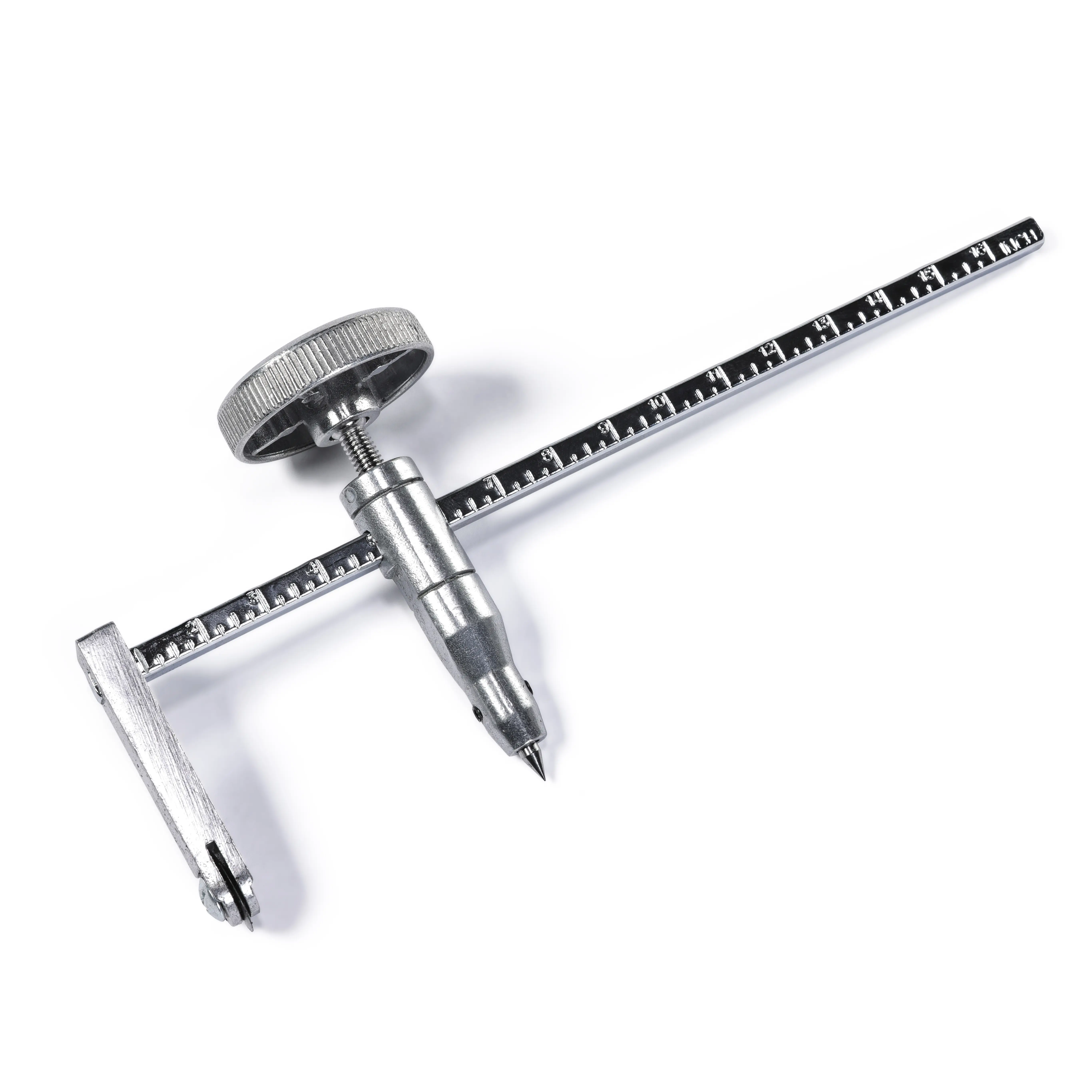 TOOLPRO Adjustable Circle Cutter - Durable Stainless Steel Cutting Tool with 16-in Precision Cuts for Drywall, Ceiling Tiles (Boasts Reliable Durability for Skateboarding Leisure & Outdoor Use)