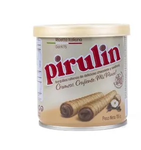 Pirulin Barquilla Rellena de Chocolate y Avellanas - 155g