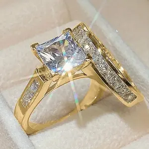 September Laurel  2-Piece Set | Fashion Sparkling Cubic Zirconia Rings for Women - Valentine's Day Gift, Wedding Anniversary, Party Jewelry, Bridal Accessory & Romantic Couple Rings
