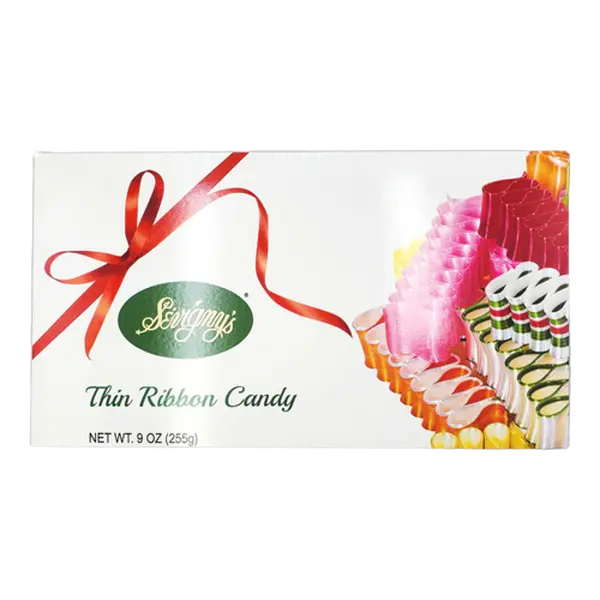 Sevigny's Thin Ribbon Candy Assorted Flavors 9 oz. Box