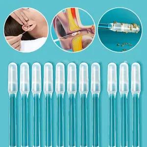Ear Wax Removal Tool Reusable Soft Silicone Ear Cleaning Stick Safe Effective Ear Care for Home Travel