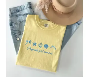 Comfort Colors® Pregnant Girl Summer Shirtpregnancy Reveal Teeseashell Beach Pregnancy Announcement Shirtbaby Shower Giftgirl Mama Shirt