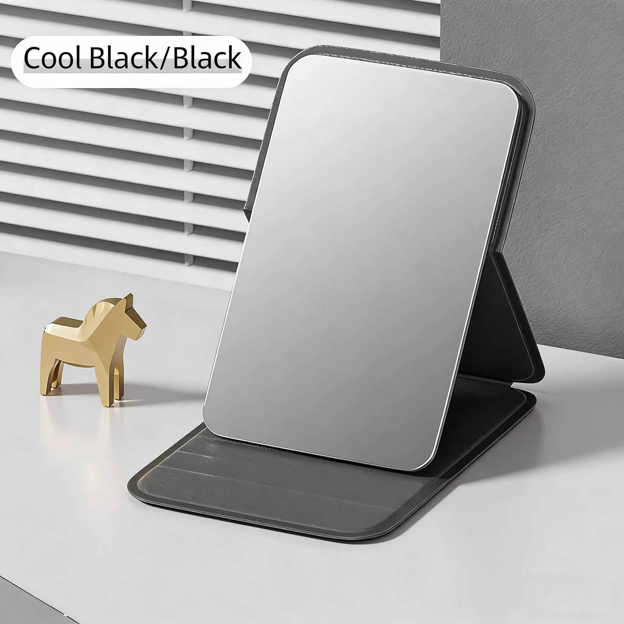 Portable Makeup Mirror, Foldable Mini Mirror for Dorms, Foldable Vanity Mirror, Flip Up Mirror, Flip Top Mirror, High Aesthetic Value, Multiple Colors Available, Compact and Stylish Design, Modern Mirror, Iconic Selfie Mirror, Lite Mirrors
