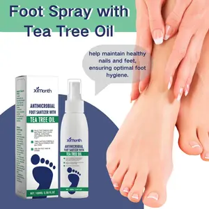 3 bottlesTea Tree Oil   - Plantar Moisturizing Deodorant for  Control & Dry  Care, Natural  Sanitizer with Antifungal Properties,Ximonth Clear  Sanitizer ,for  &  Freshness