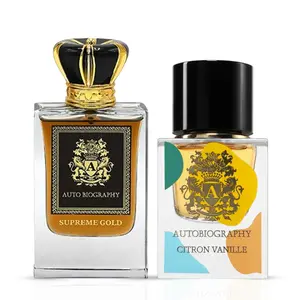Autobiography Citrone Vanille & Autobiography Supreme Gold Eau de Parfum Spray 65ml (2.2 oz) by Paris Corner (Bundle)