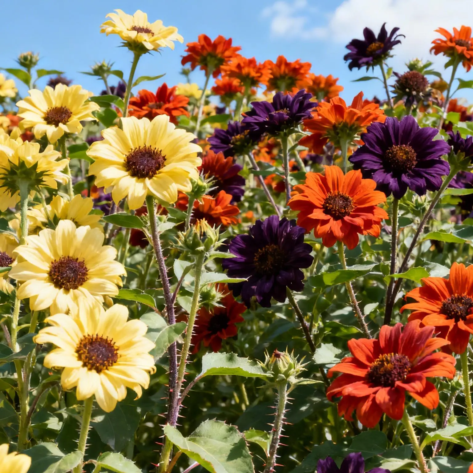 Tithonia Torch Flower Seeds 100 PCS, Mexican Sunflower Seeds for Backyard Planting, Tall Bright Orange Blooms, Beginner Friendly, Heat Resistant, Seeds Only, Not Live Plants