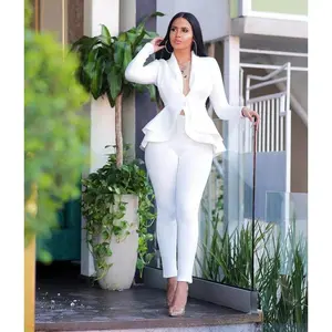 2024 Fall New Fashion Ruffle Casual Suit