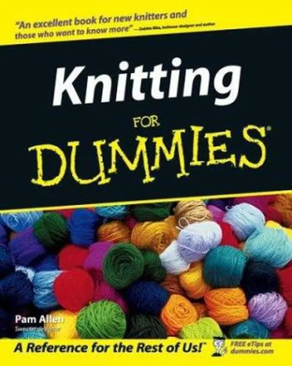 USED Book - Knitting for Dummies by Pam Allen (Paperback) - english
