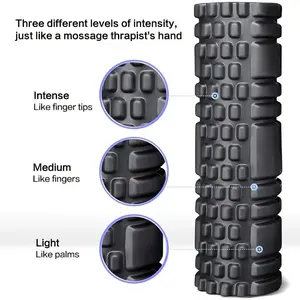Foam Roller, EVA Muscle Roller for Yoga Pilates Back Exercise Physical Therapy 30 x 8 cm