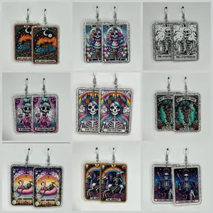 Funny Tarot Earrings