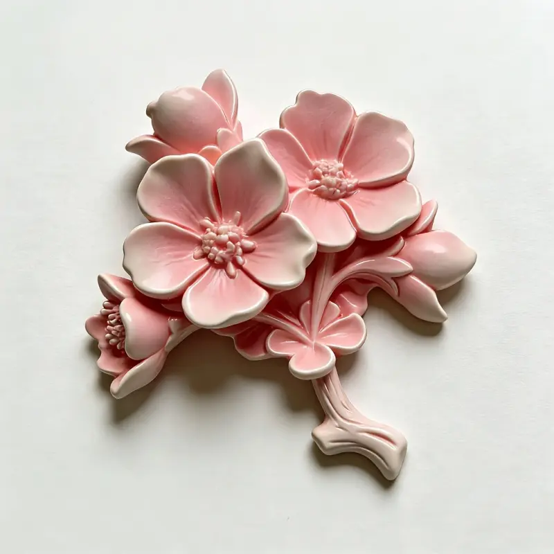 Plum blossom silicone molds are very suitable for making jewelry and home decor. Very suitable for making handmade soap, plastic cups, and wax products, suitable for various occasions such as spring, Valentine's Day, Father's Day, and Mother's Day.