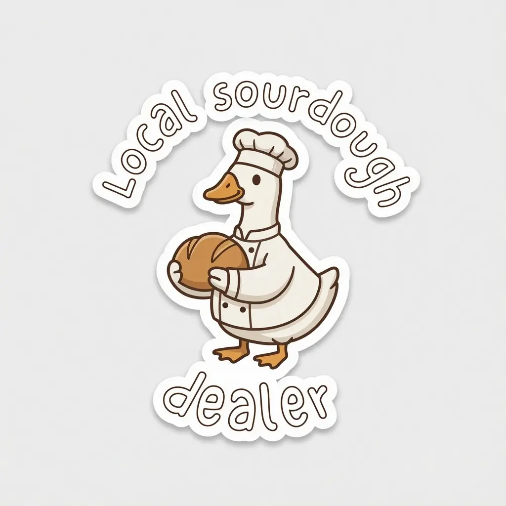 Goose Bread Sticker