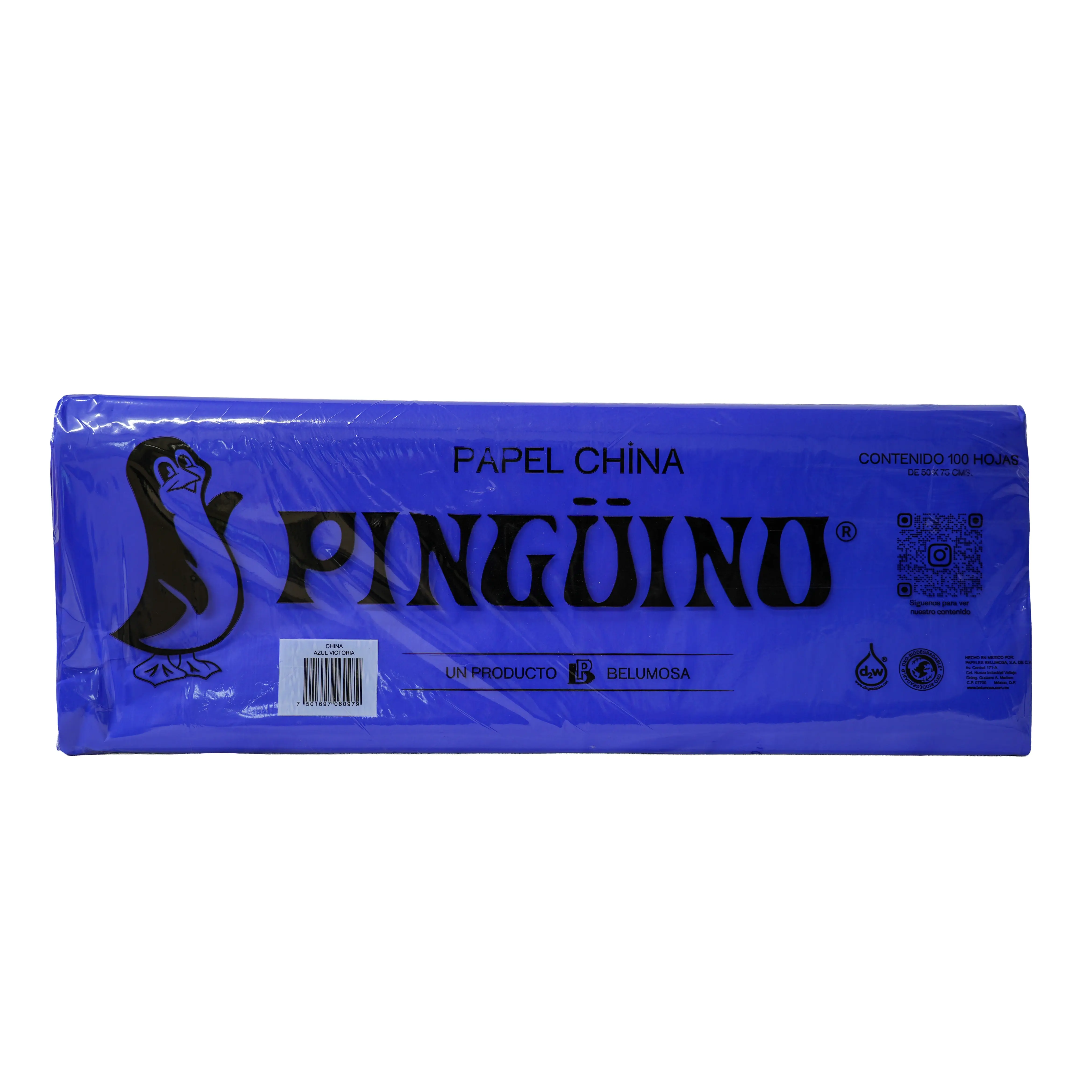 Pinguino Tissue Paper 100 Count Papel China for Everyday Use Versatile Decoration & Arts Crafts 100 Pieces