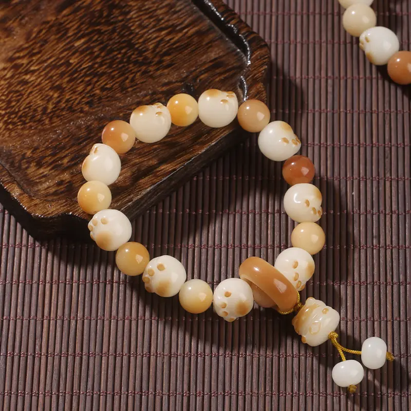 【Bodhi】Bodhi cat's paw cute round beads oilliness bracelet gift