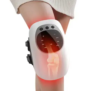 The Thoughtful Gift for Loved Ones: Cordless Heated Knee Massager with Vibration & LED Screen | 3 Heat Levels, Type-C Fast Charge | Perfect for Elderly, Mom, Dad, Valentine's, Christmas