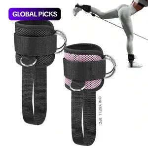 Adjustable Ankle Strap Unisex Foot Cuff, Ideal for Posterior Glute Training & Leg Exercises, Versatile Wrist Tie Rope Trainer #GLOBAL PICKS