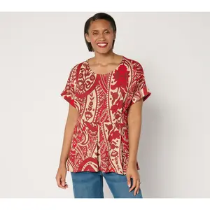 BEAUTIFUL by Lawrence Zarian Dolman Sleeve Top