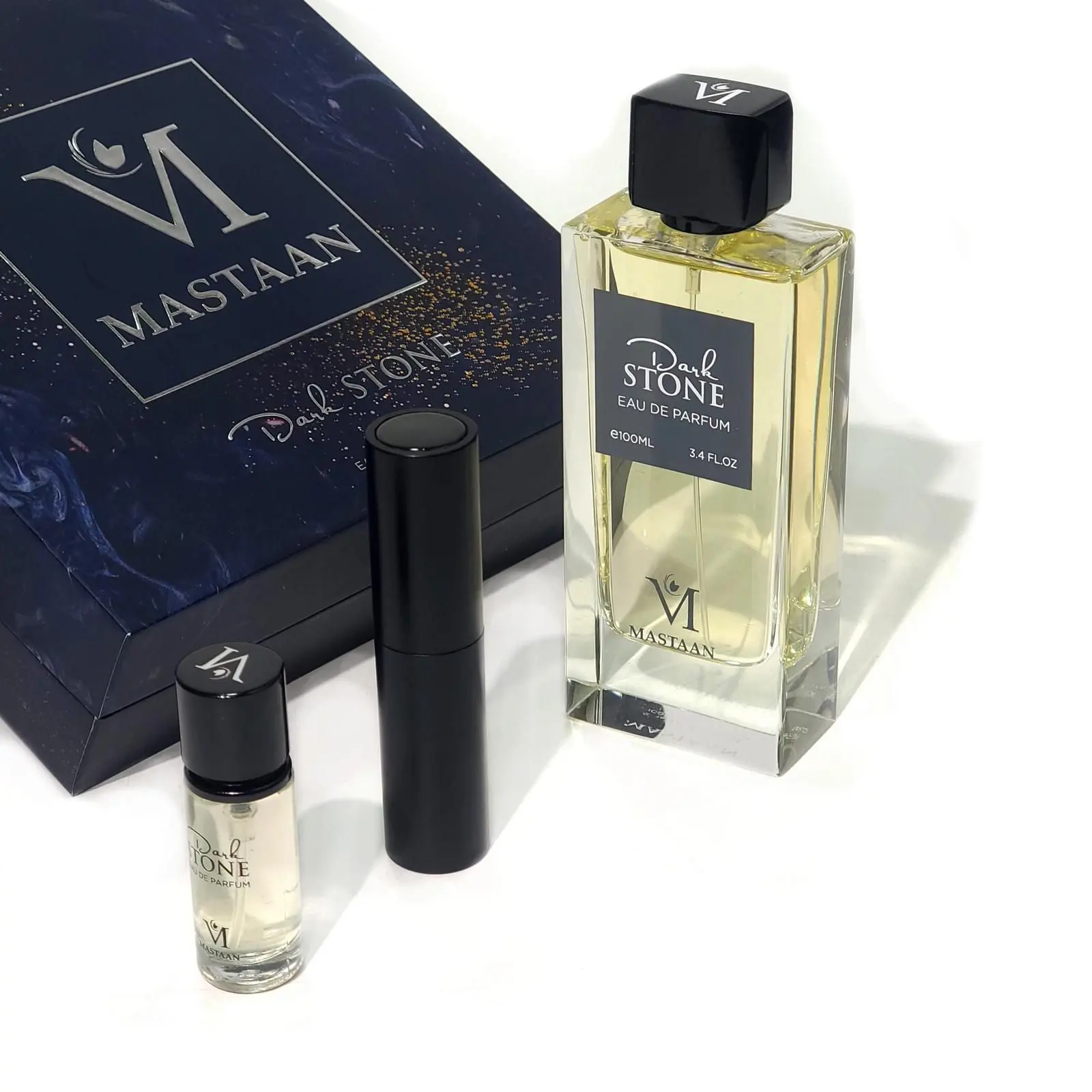 Dark Stone | Gift Set ft. Atomizer for Him