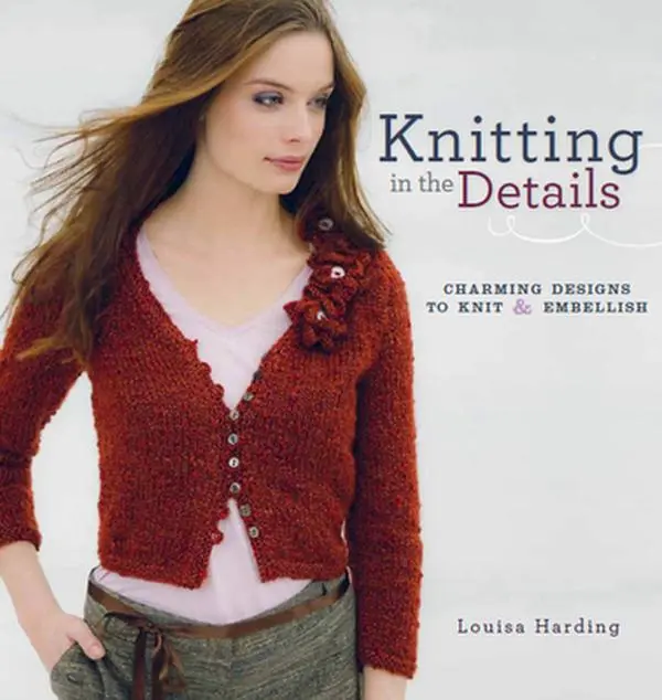 USED Book - Knitting in the Details: Charming Designs to Knit and Embellish by Louisa Harding (Paperback) - english