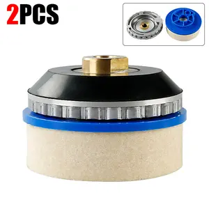 4"(100MM) Thickened Wool Polishing Wheel - Mirror Finish Buffing Pad for Glass, Tile, Stone, Metal & Wood - Car Detailing/Furniture Restoration Kit