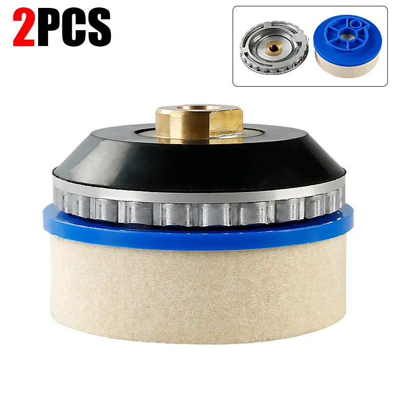 4"(100MM) Thickened Wool Polishing Wheel - Mirror Finish Buffing Pad for Glass, Tile, Stone, Metal & Wood - Car Detailing/Furniture Restoration Kit