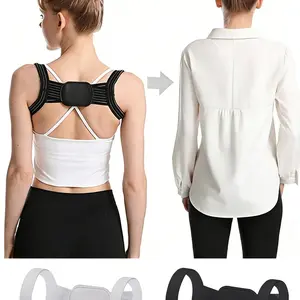 New Stylish Shoulder Support Strap: A Home Essential. Aids in Chest Expansion and Push-Ups, Opens Shoulders, and Straightens the Back—An Elastic Posture Corrector Designed to Improve Standing and Sitting Posture for Both Men and Women.