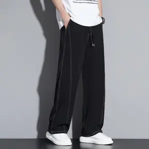 Ice Silk Pants Plus Size M-8XL | 4-Way Stretch Breathable Loose Fit | Trendy Casual Streetwear For Teen Boys | Cooling Summer Fashion