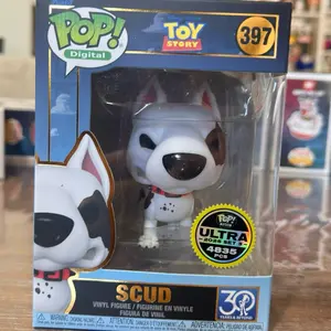 Funko Pop NFT Action Figure - Toy Story Scud Collectible Figurine, Action Figures