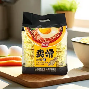 JIANGXI JINGXING Smooth Egg Noodles 700g Quick & Convenient Instant Noodles for Various Dishes Food Quick-Cook Chinese Style Noodles for Stir-Fry, Soup, and Hot Pot