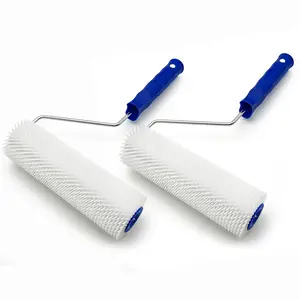 9 Inch Latex Floor Self Leveling Screed Spiked Roller for Epoxy Floors Bubble Remove Tool with Spiked Design for Smooth Finish outdoorfun wallpaper